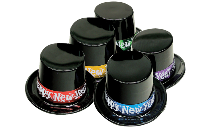 Plastic Top Hats