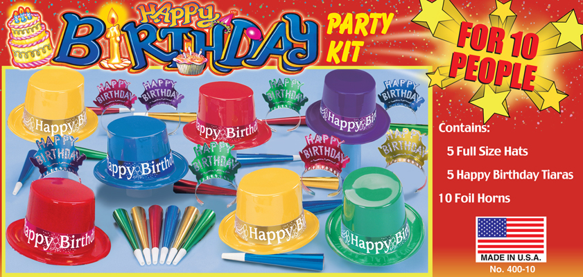 HAPPY BIRTHDAY PARTY KIT