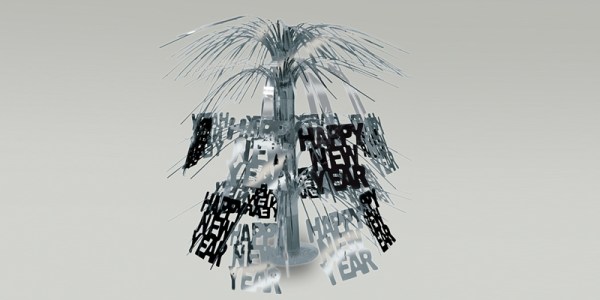HAPPY NEW YEAR CENTERPIECE