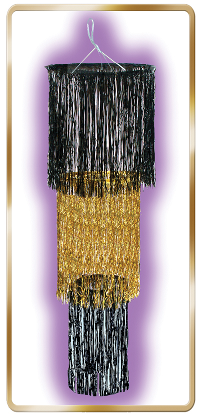 METALLIC CHANDELIER