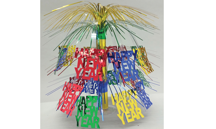 HAPPY NEW YEAR CENTERPIECE