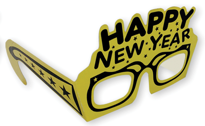 HAPPY NEW YEAR EYEGLASSES