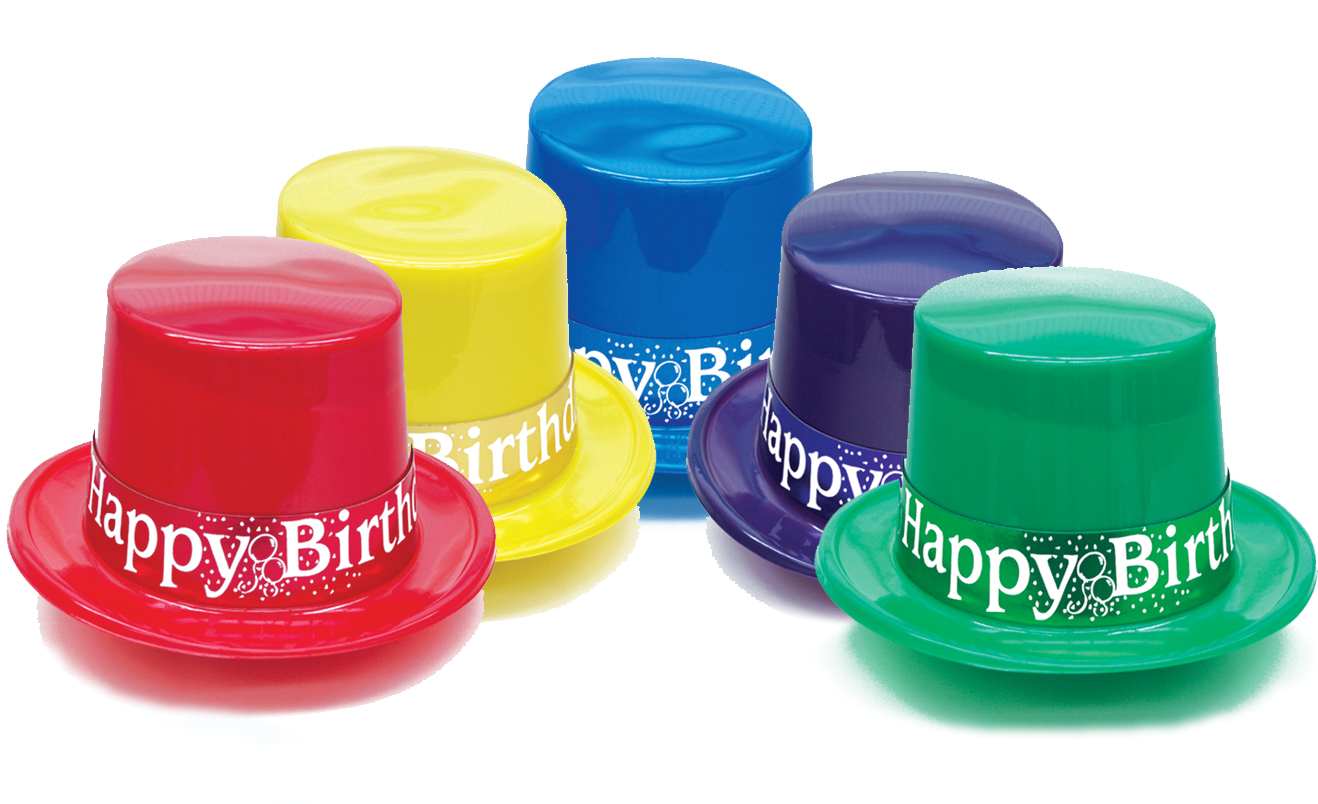 HAPPY BIRTHDAY HATS