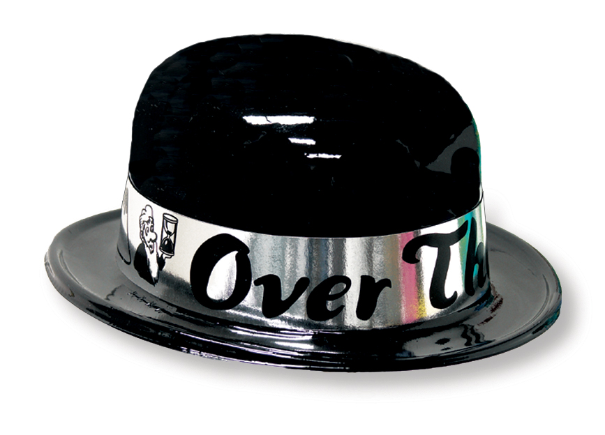 OVER THE HILL PLASTIC HAT