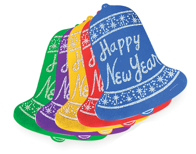 VINTAGE HAPPY NEW YEAR WALL DECOR