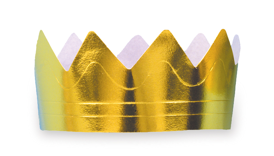 Gold Foil Crown