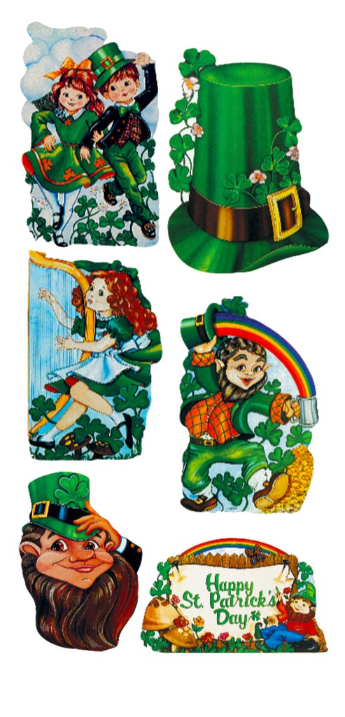 ST. PATRICK'S DAY CUTOUTS