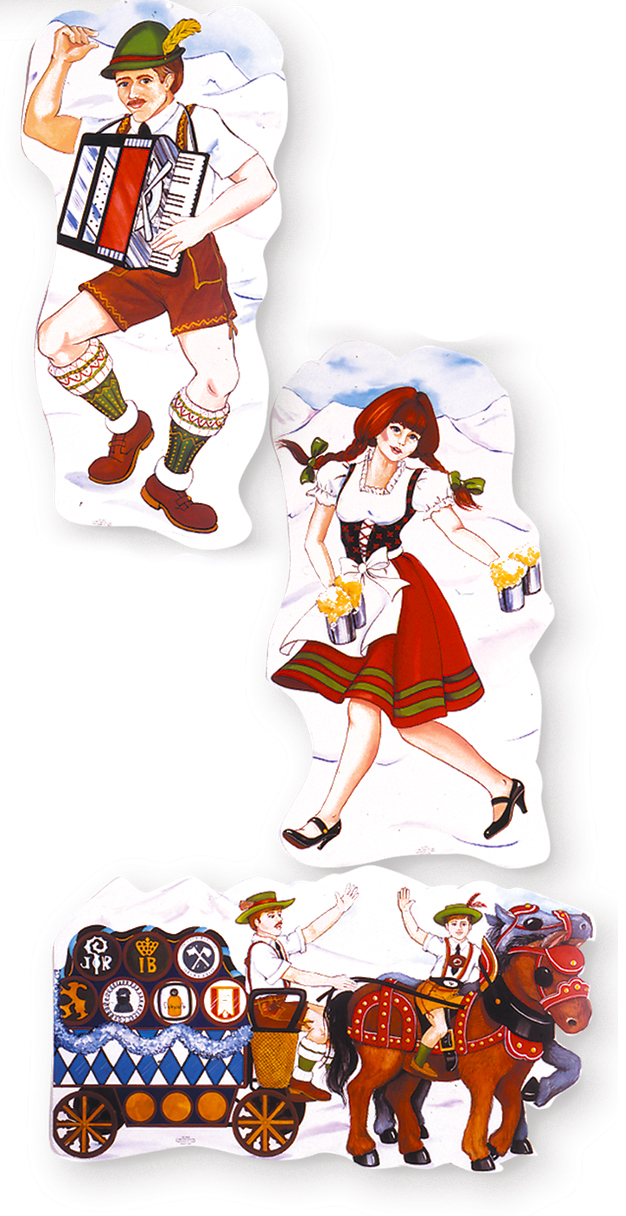 OKTOBERFEST CUTOUTS