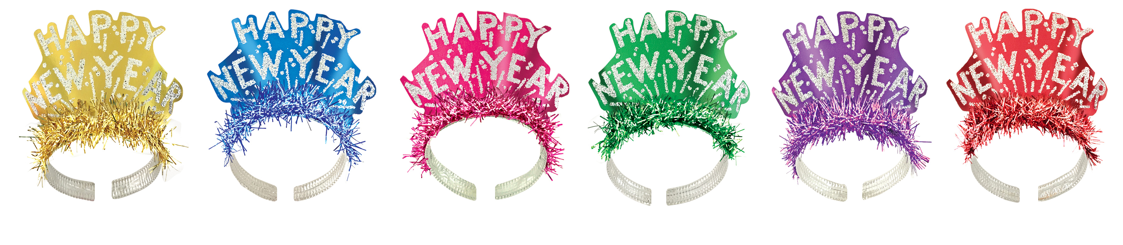 HAPPY NEW YEAR TIARAS