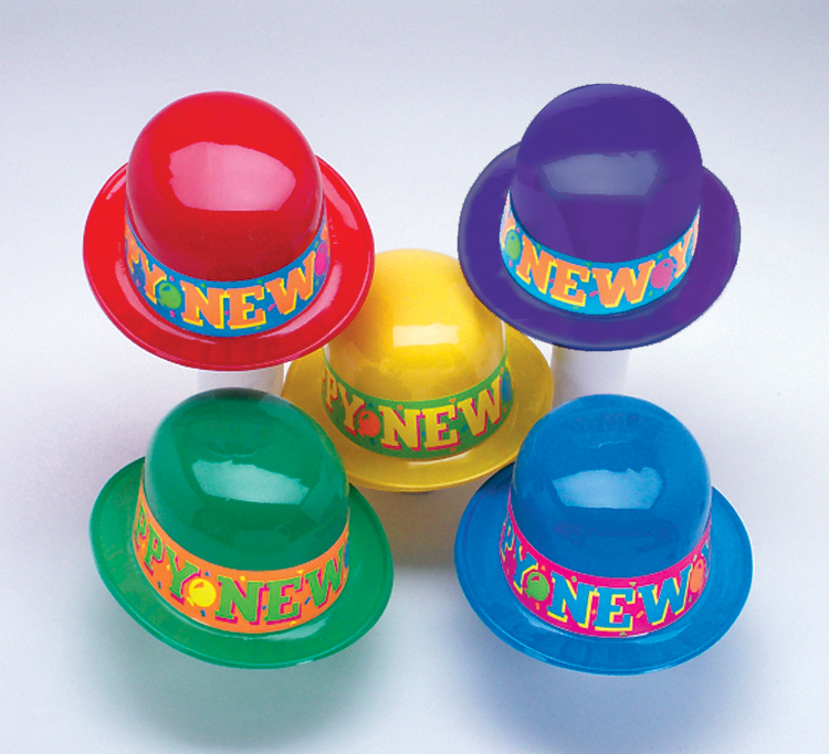 HAPPY NEW YEAR DERBY HAT