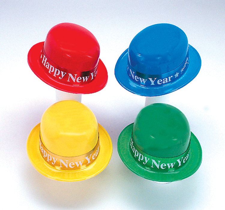 HAPPY NEW YEAR DERBY HATS